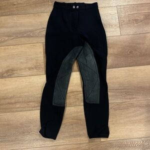 Vintage Black Riding Pants